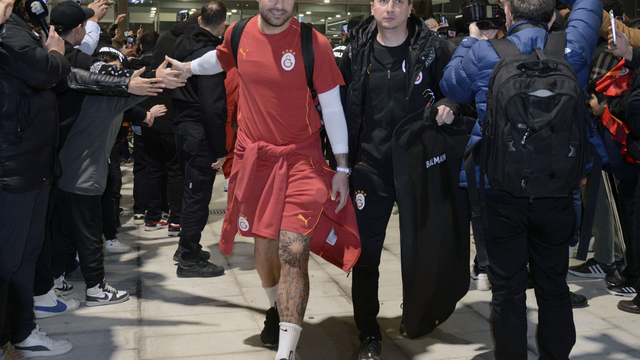 Galatasaray kafilesi, Mersin’e geldi